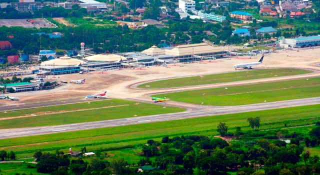 Chiang Mai Airport (IATA: CNX) is the main airport in North Thailand.